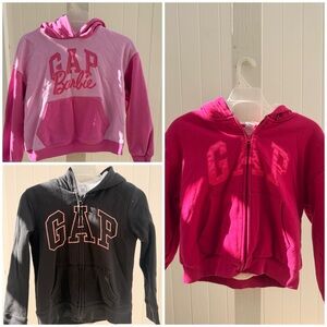 GAP Kids Girls Hoodie Bundle (3 Pack) – Size Large (10)